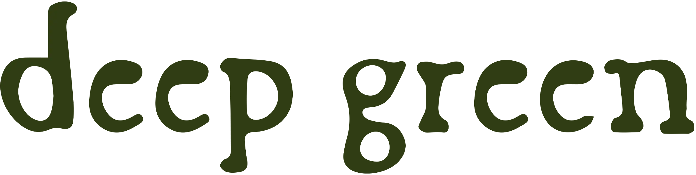 logo deep green